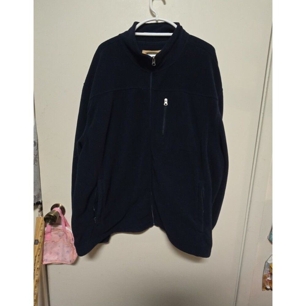 Men's XXL BLUE Foundry Zip Up Fleece (51)